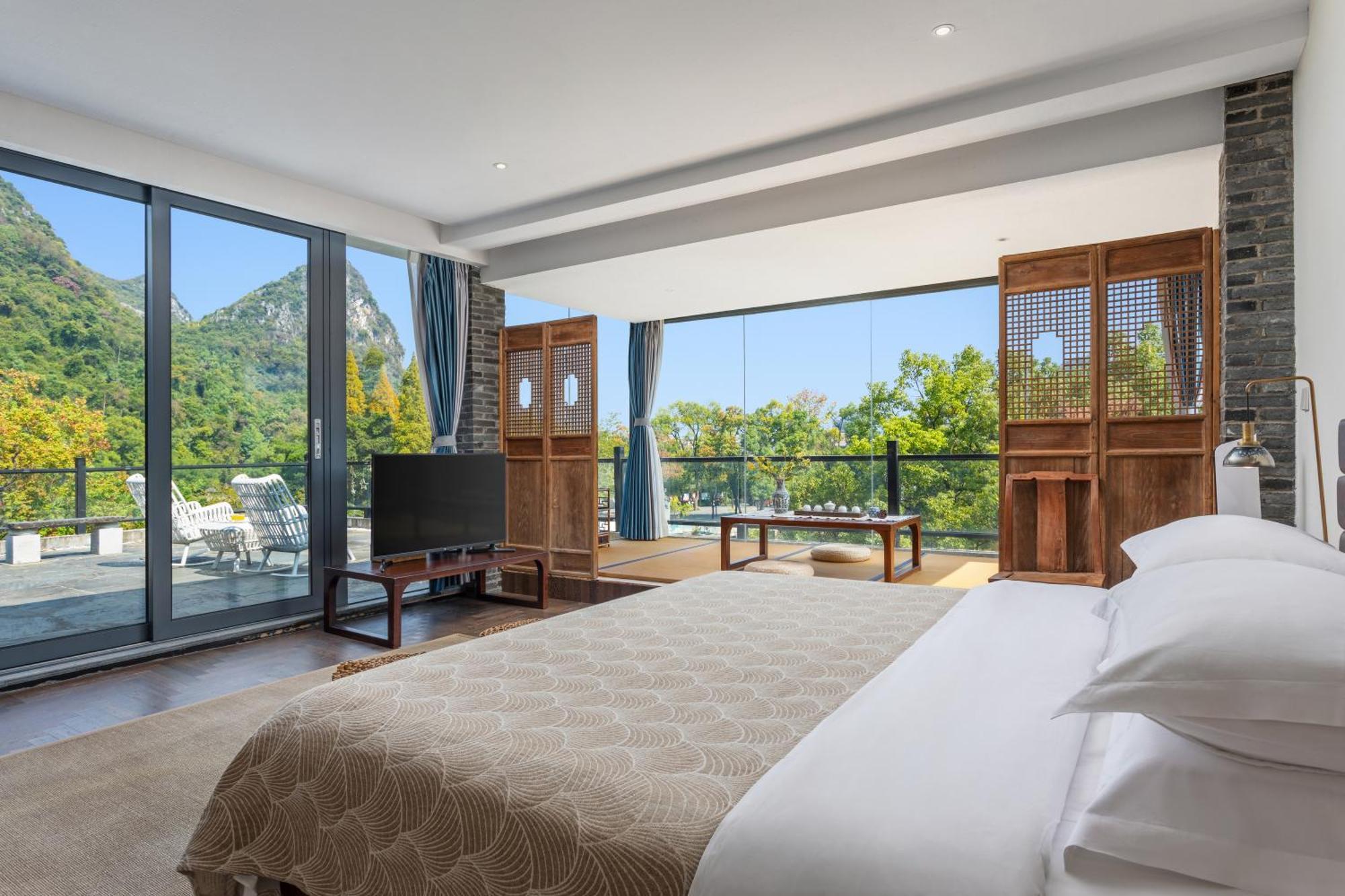 Guilin Heshe Lakeside Resort Kültér fotó