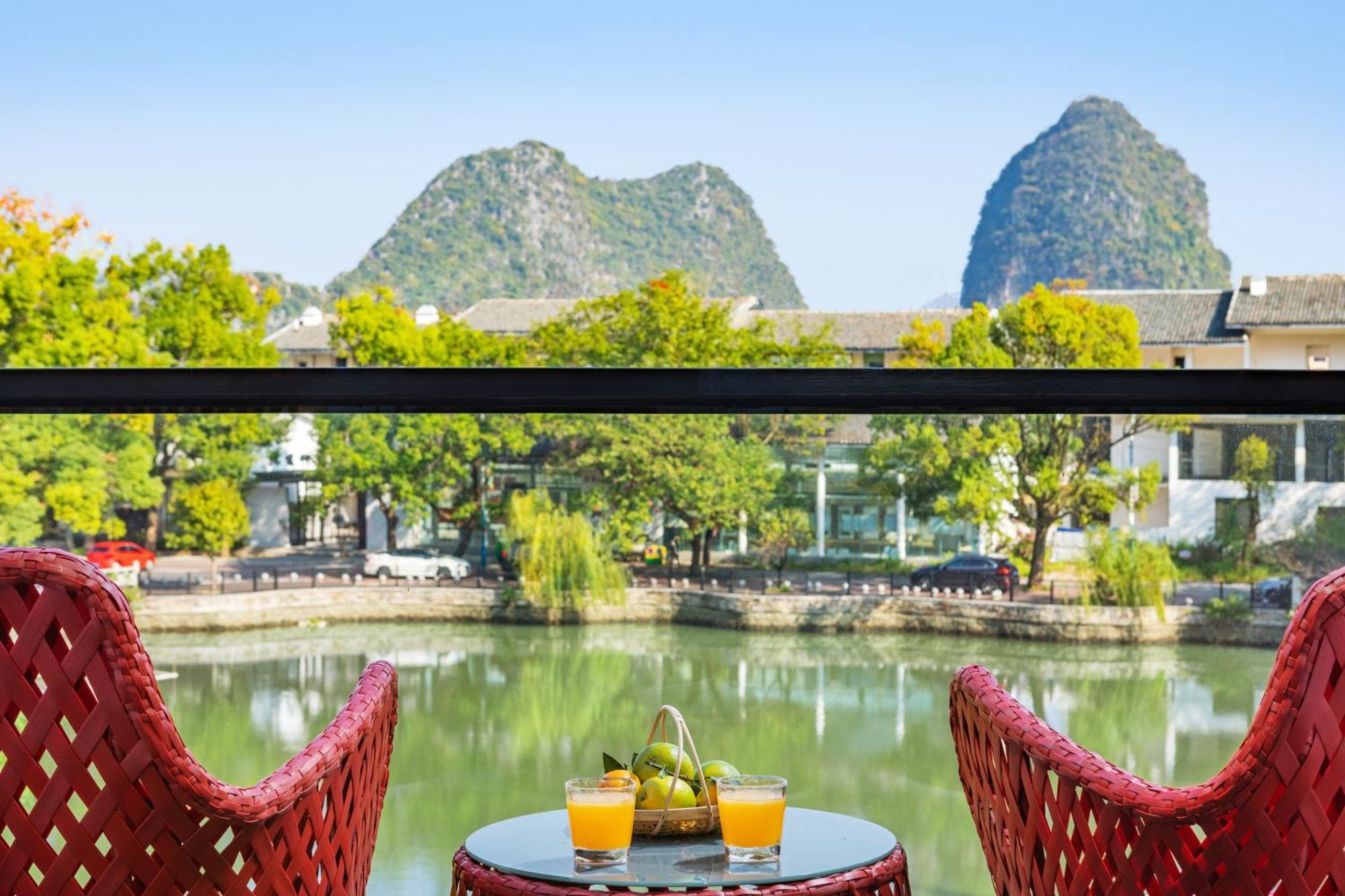 Guilin Heshe Lakeside Resort Kültér fotó